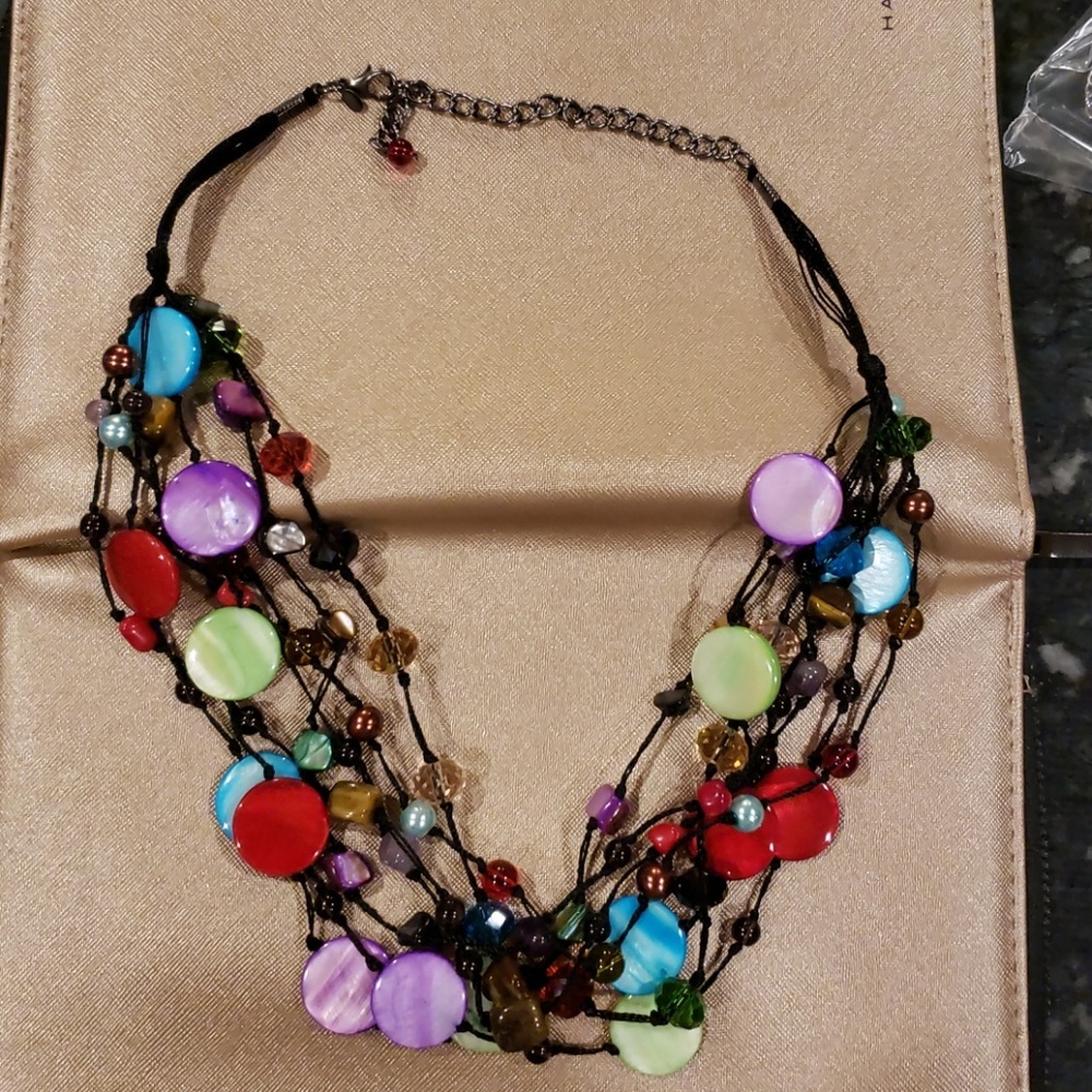 Premier designs necklace, multicolored